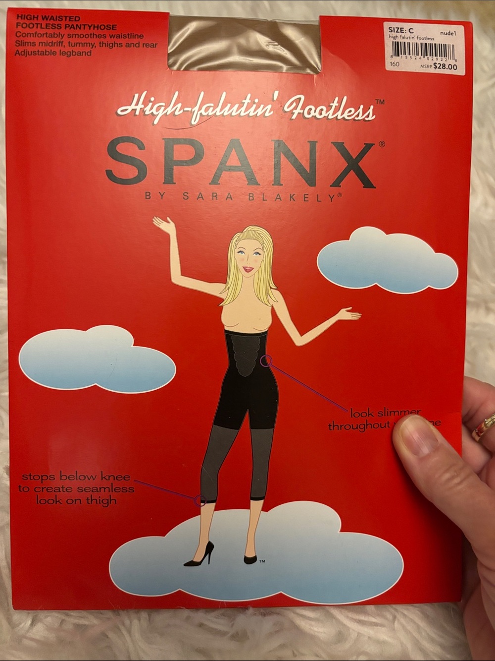 SPANX Footless High-Waist Shapewear